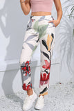 Floral Resort Pants with Pockets