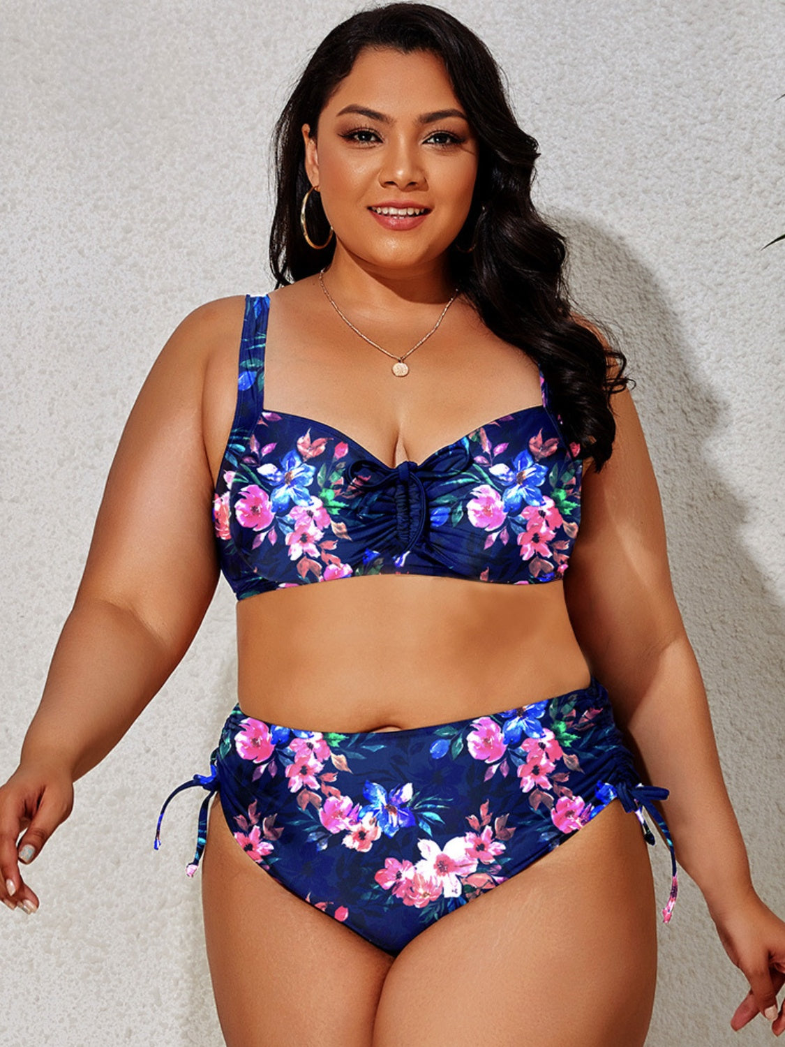 Plus Size Wide Strap Bikini