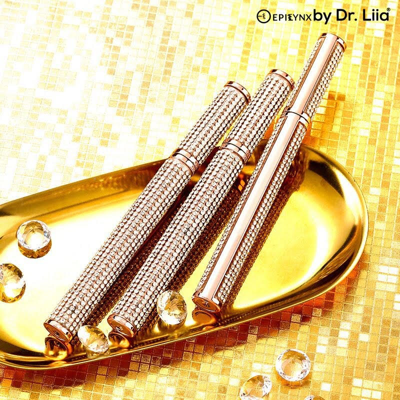 Mega Volume Vegan Mascara – Smudge-Proof with Handmade Diamond Case