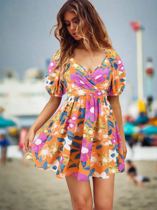 Mini Floral Summer Dress