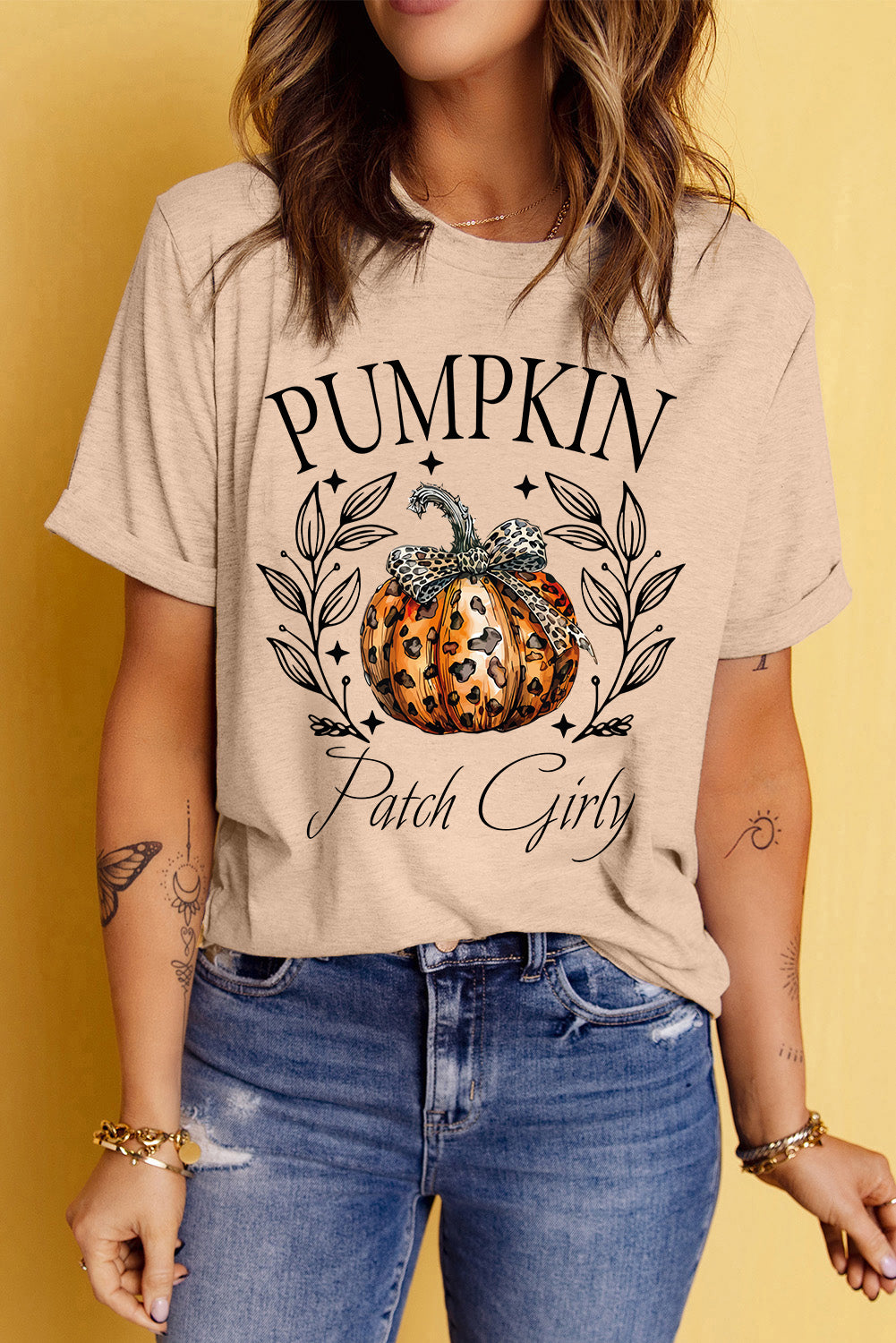 Women's Pumpkin Super Cute Fall T-Shirt