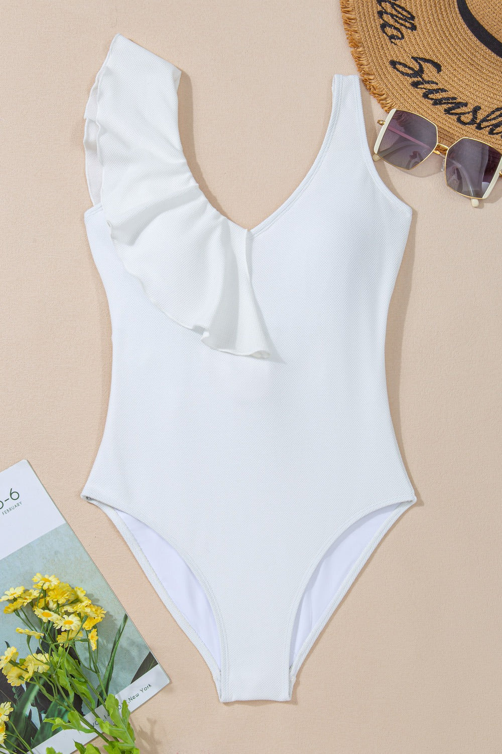 Elegant One-Piece Resort Swimwear