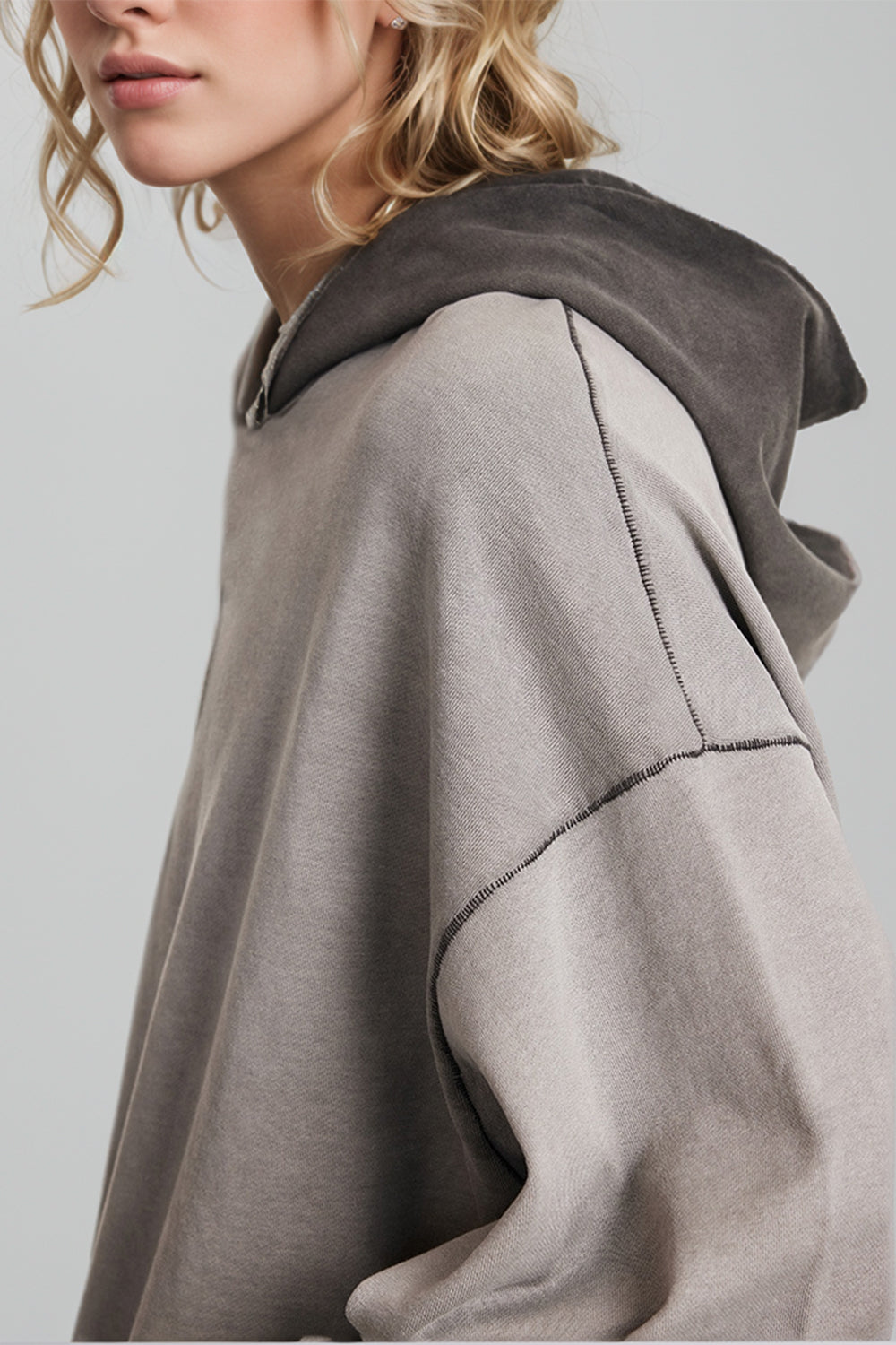 Long Sleeve Hoodie with Kangaroo Pocket