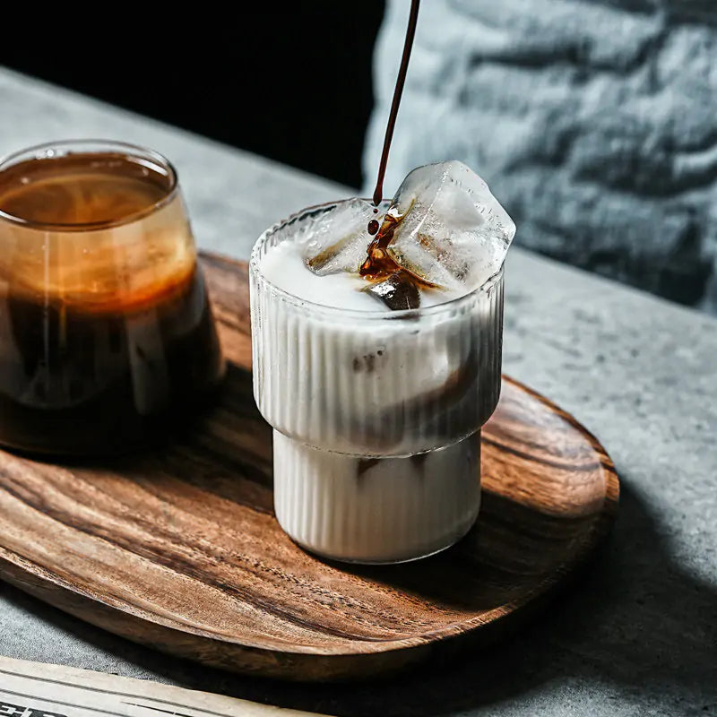 Heat resistant Latte Glass