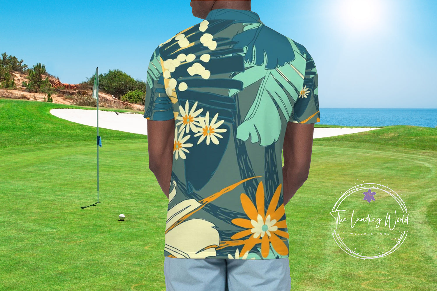 Golf Shirts, Polo Shirts, Men's Tropical Resort Shirts