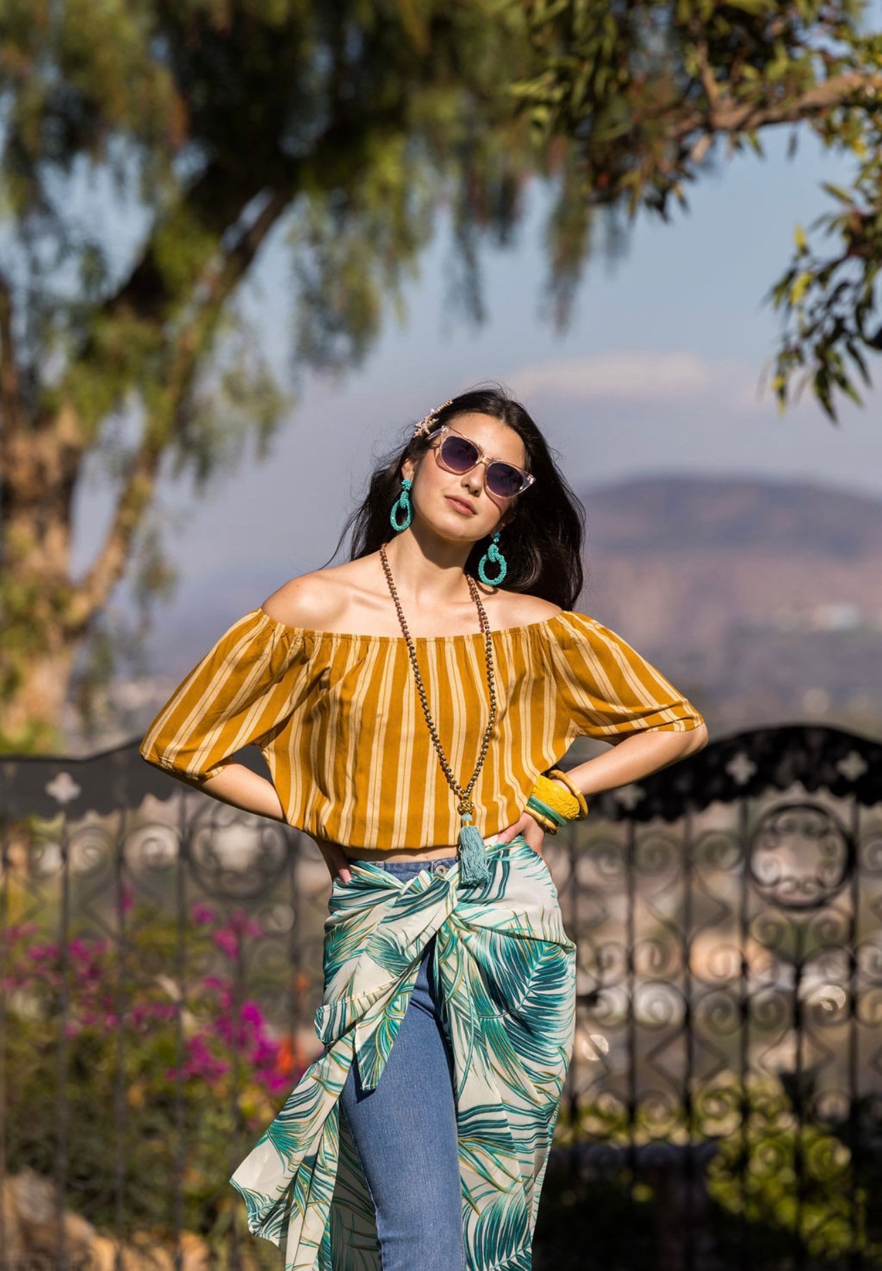 Maui Resort Sarong Scarf Artisan Designer