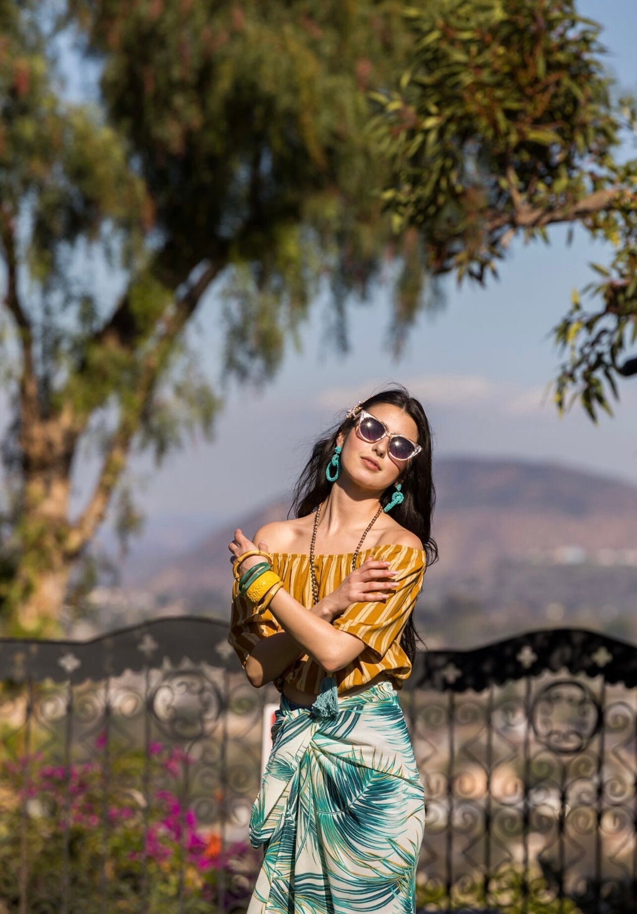 Maui Resort Sarong Scarf Artisan Designer