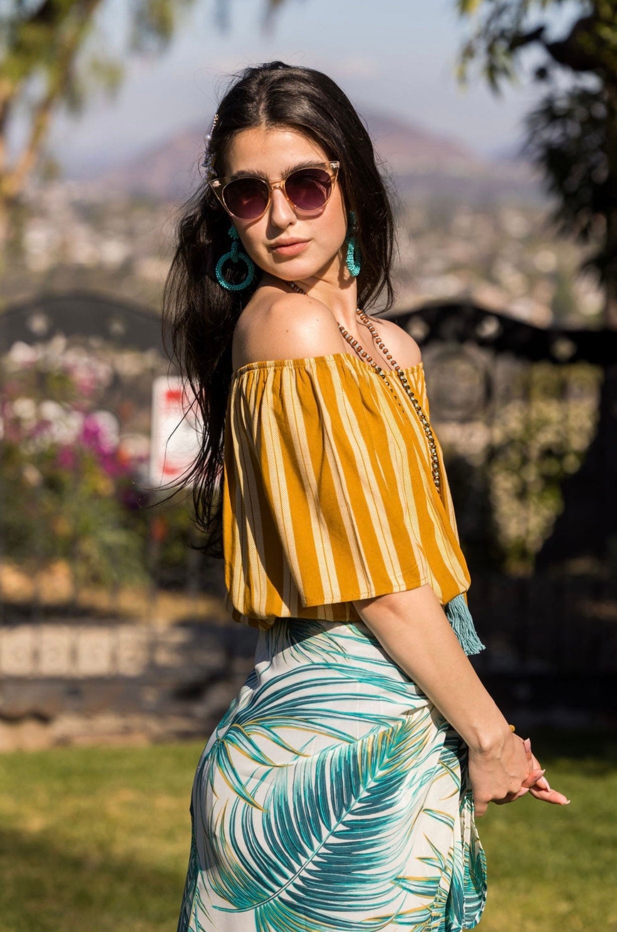 Maui Resort Sarong Scarf Artisan Designer