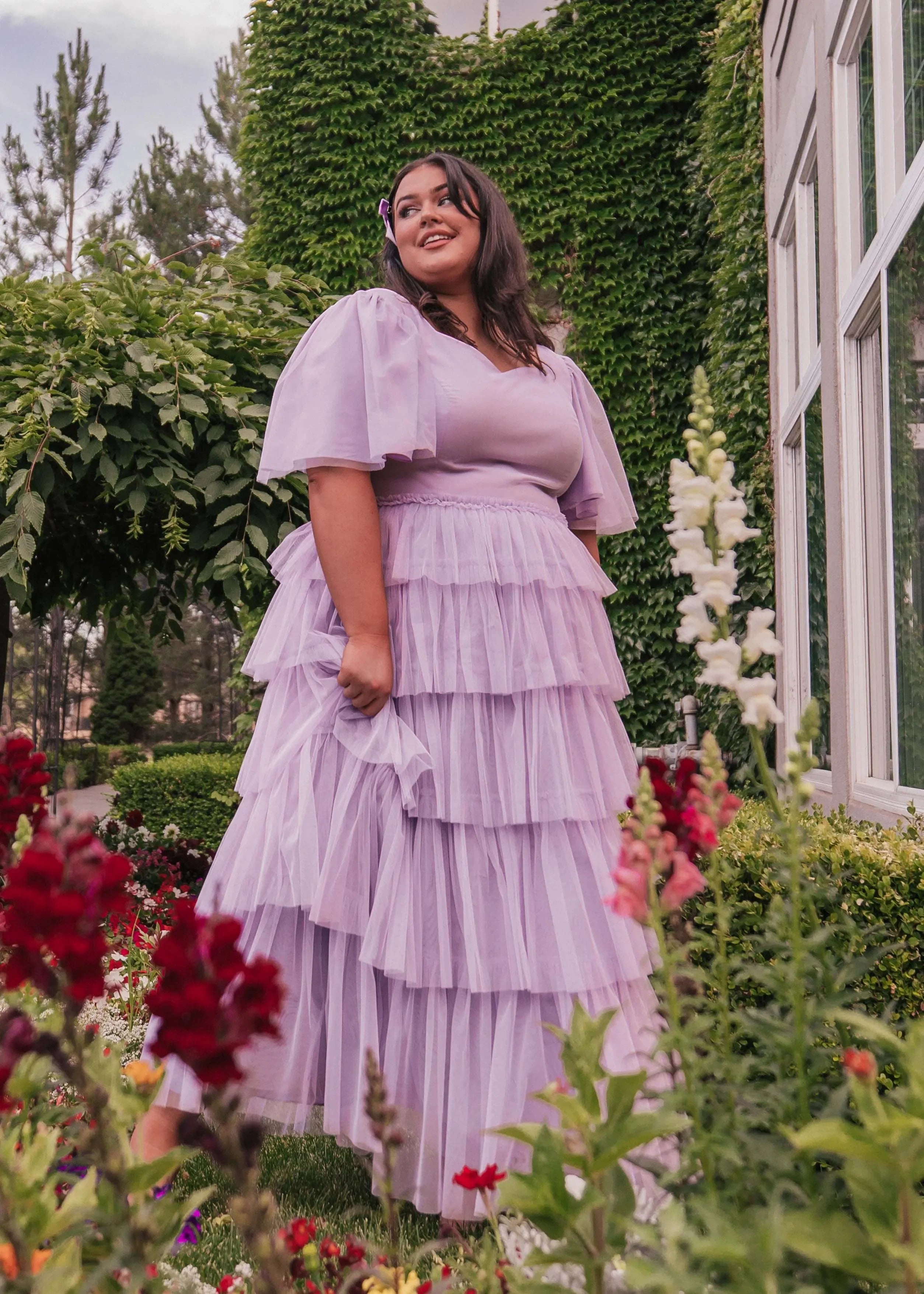 Allegro Maxi Dress Lavender Plus Size