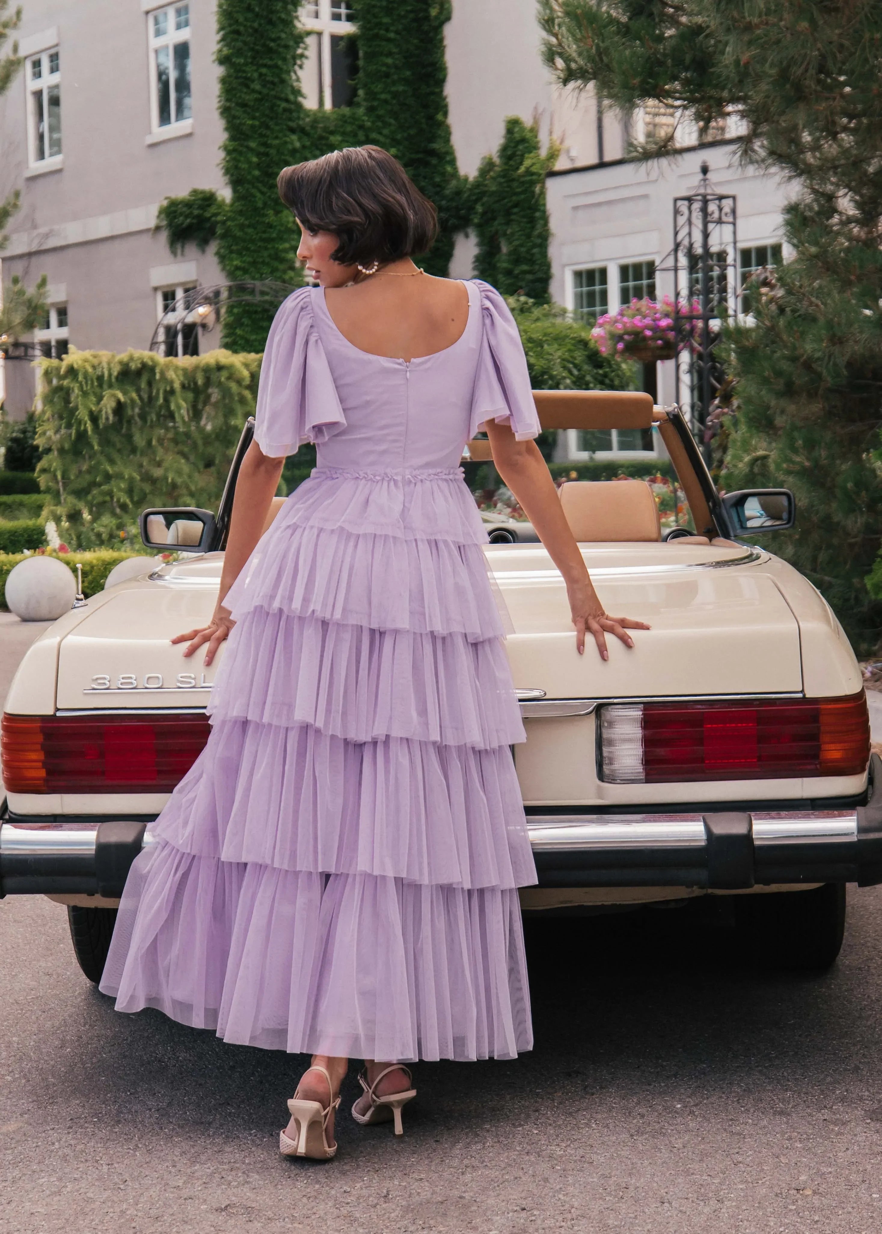 Allegro Maxi Dress Lavender Plus Size