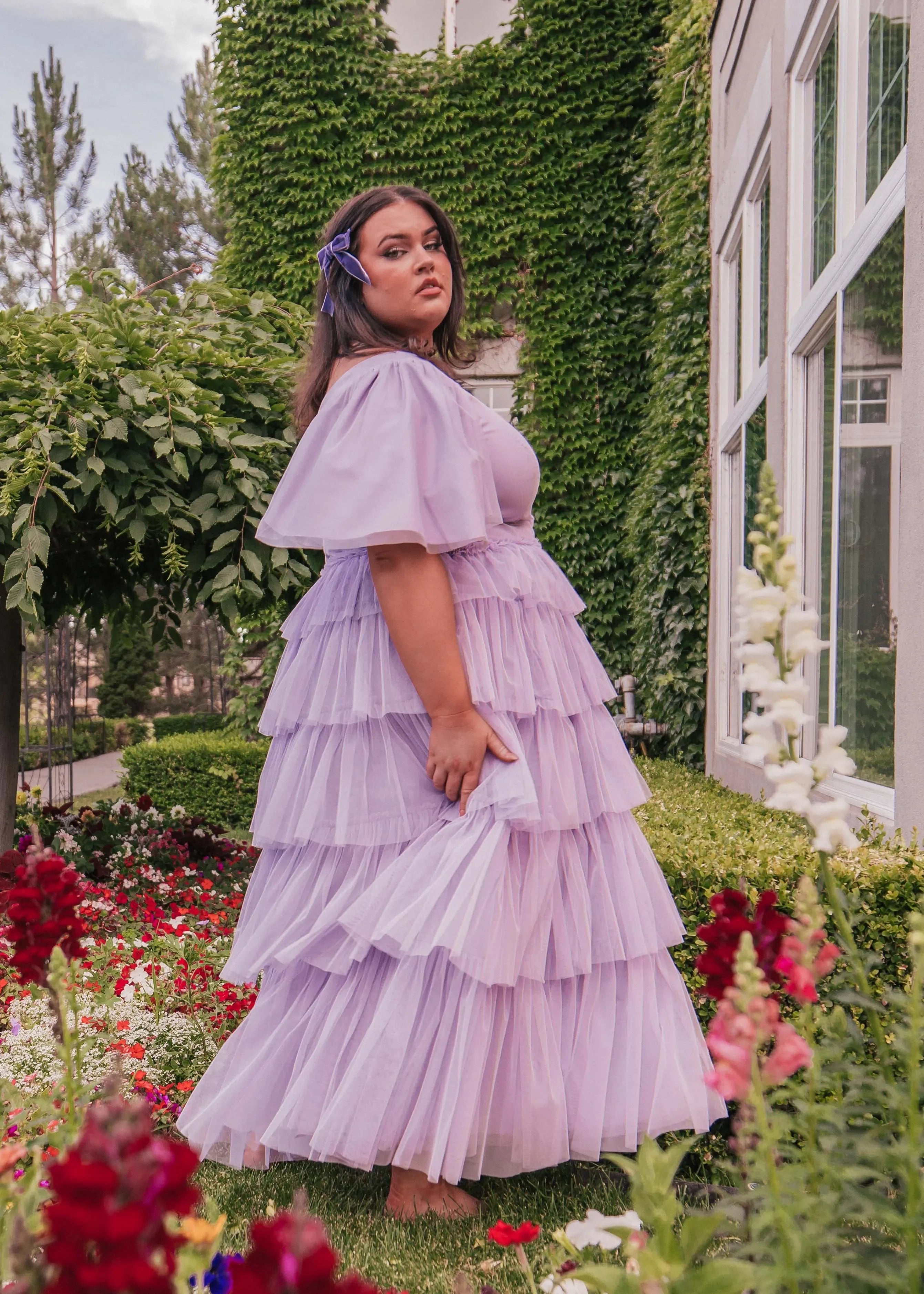 Allegro Maxi Dress Lavender Plus Size