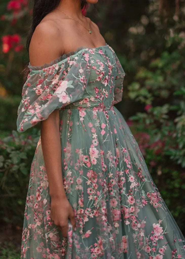 Blushing Meadow Summer Maxi Dress up to 6X