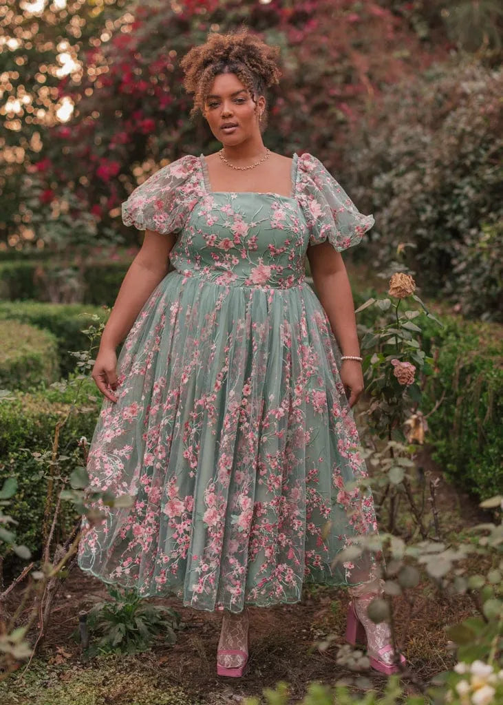 Blushing Meadow Summer Maxi Dress up to 6X