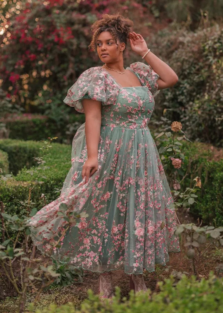 Blushing Meadow Summer Maxi Dress up to 6X