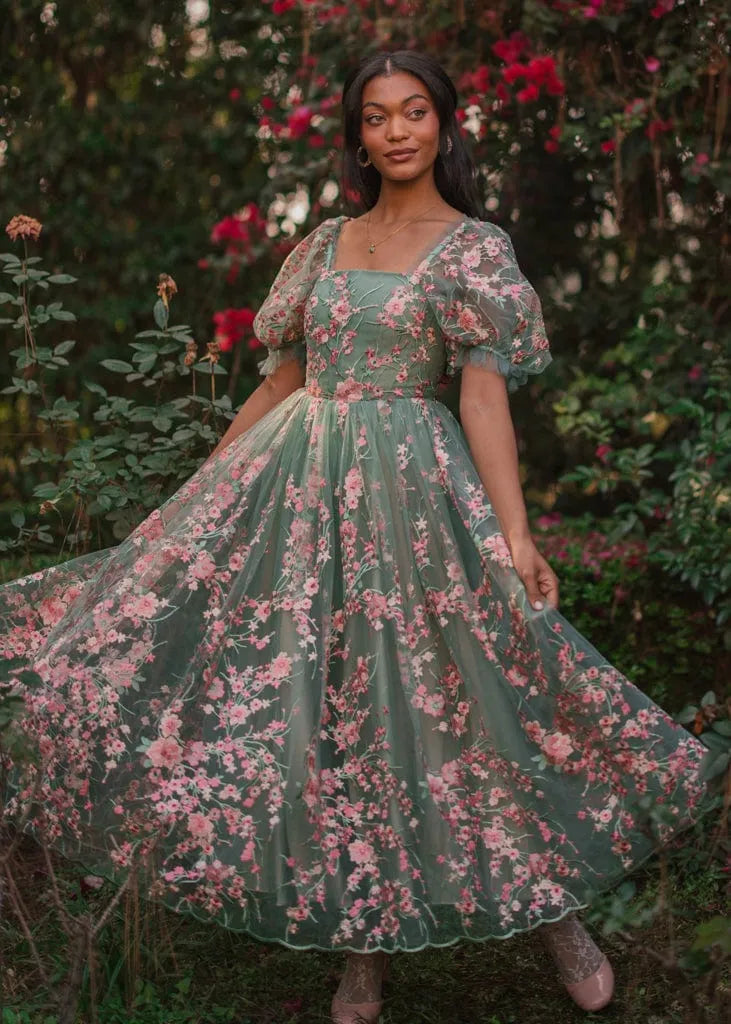 Blushing Meadow Summer Maxi Dress up to 6X