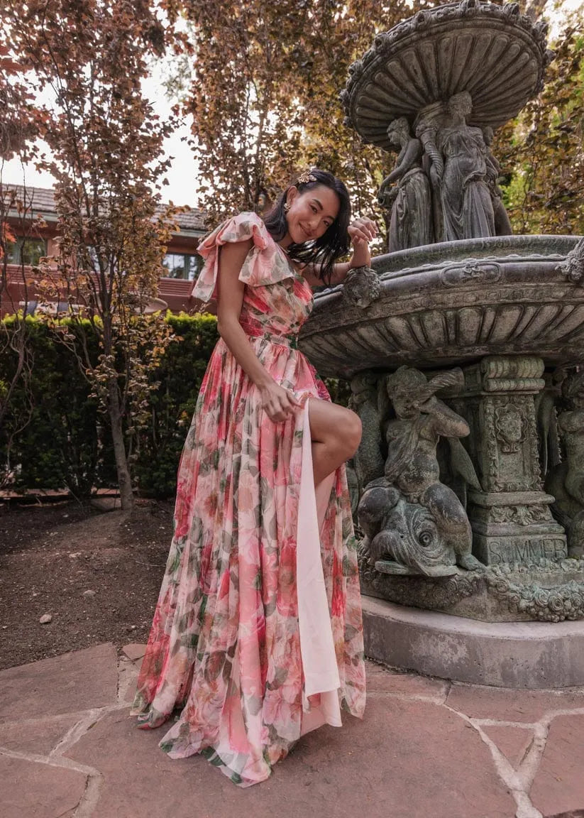 Charlotte Summer Floral Maxi Dress