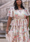 Clarabelle Summer Maxi Dress Bridal Party up to 6X Plus Size