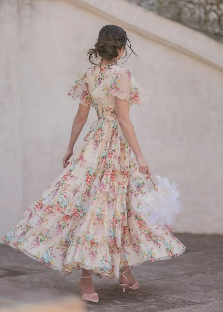 Clarabelle Summer Maxi Dress Bridal Party up to 6X Plus Size
