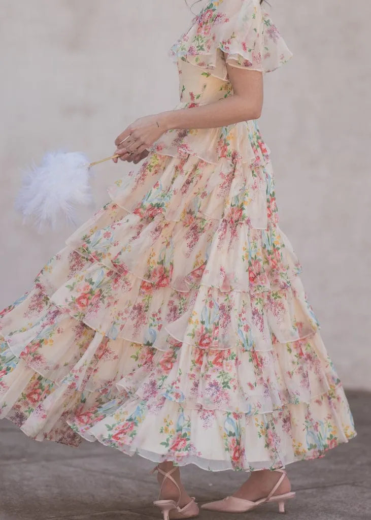 Clarabelle Summer Maxi Dress Bridal Party up to 6X Plus Size