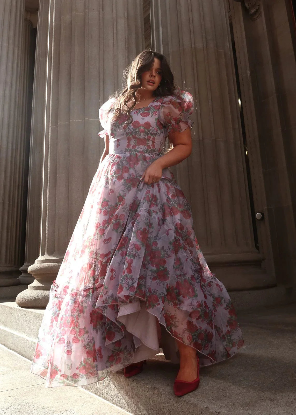 Cordelia Romantic Maxi Dress Plus Sizes