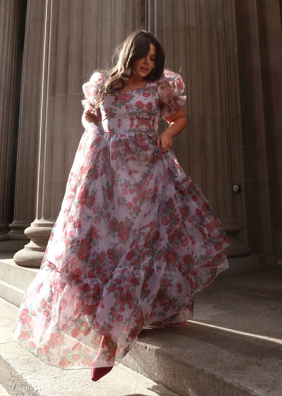 Cordelia Romantic Maxi Dress Plus Sizes