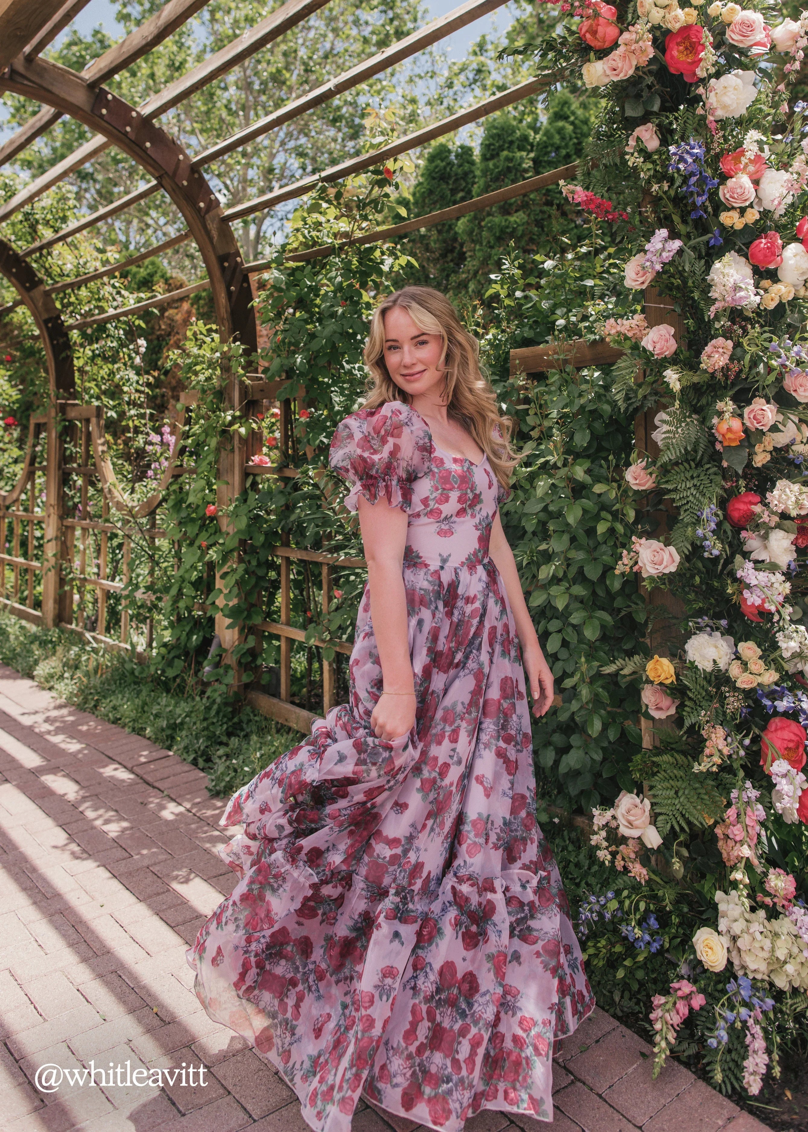 Cordelia Romantic Maxi Dress Plus Sizes