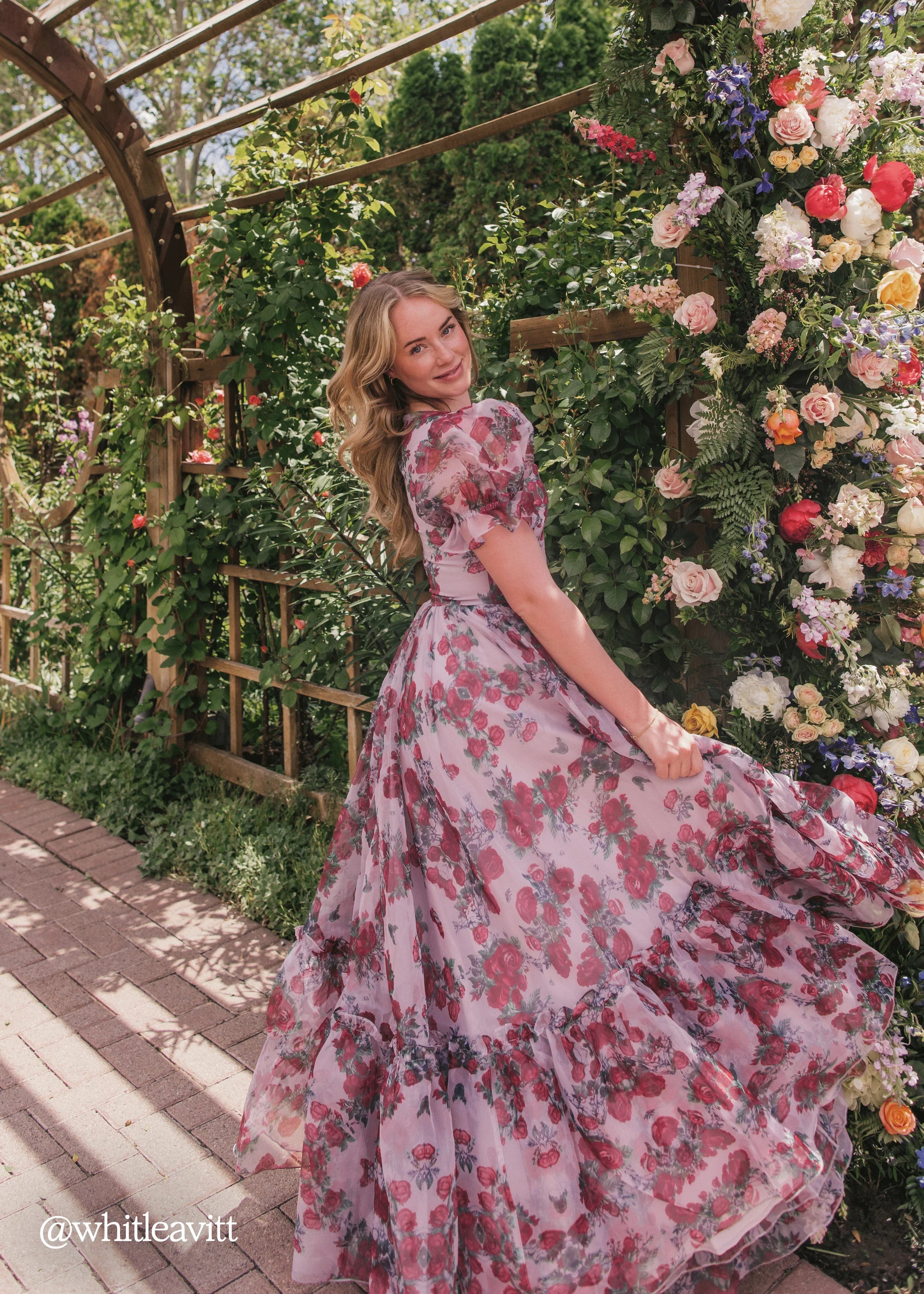 Cordelia Romantic Maxi Dress Plus Sizes
