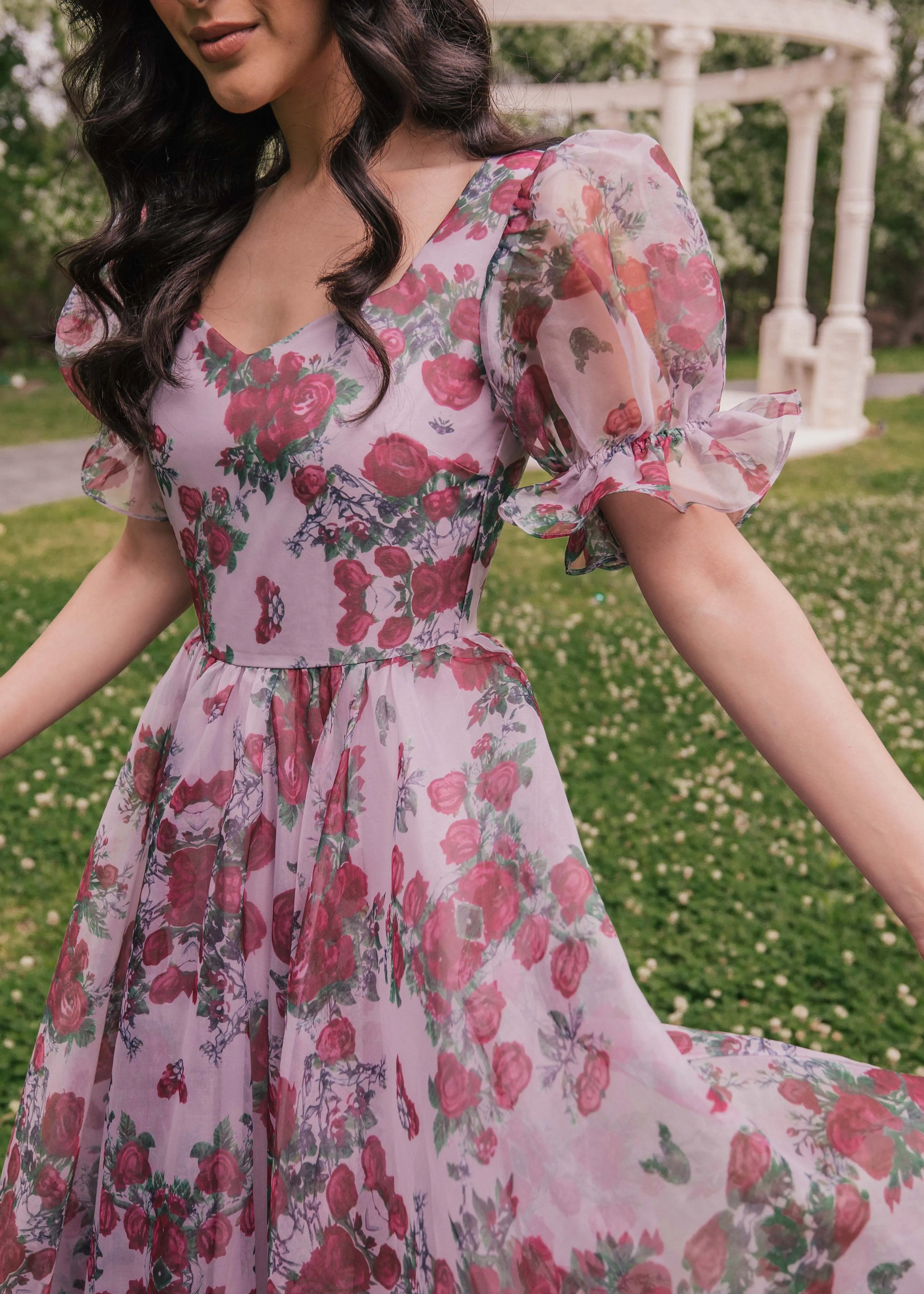 Cordelia Romantic Maxi Dress Plus Sizes