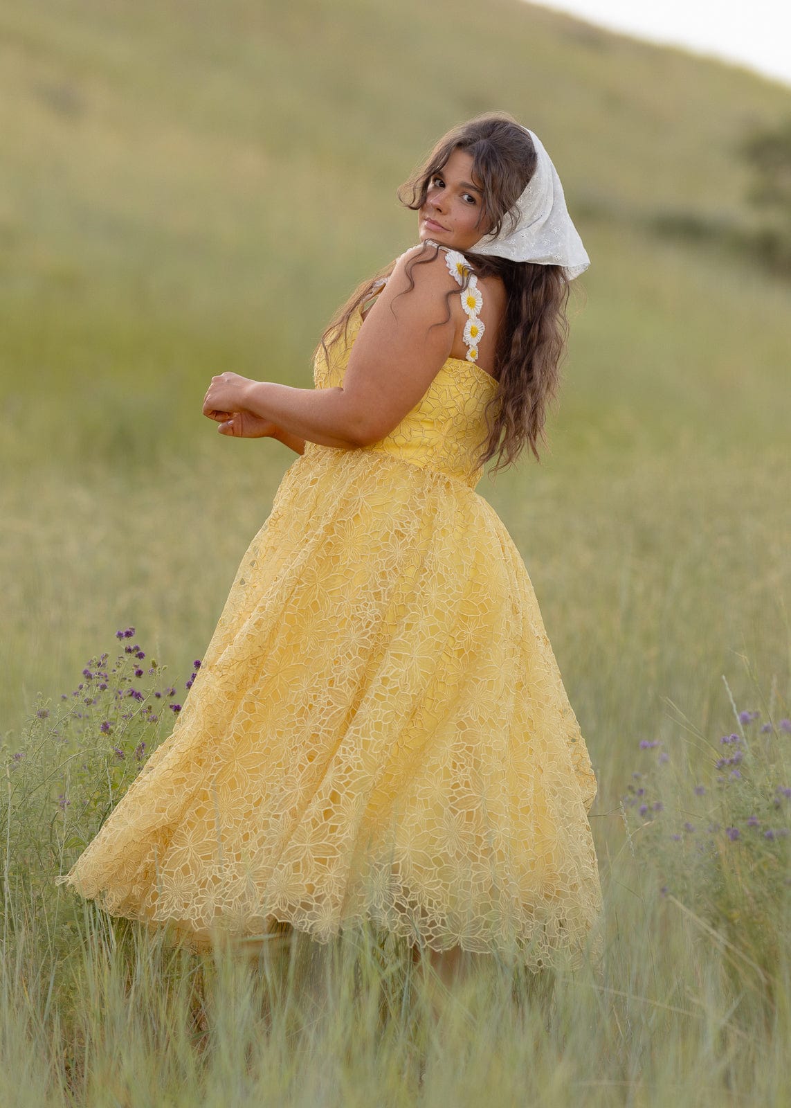 Daisy Days Yellow Party Dress