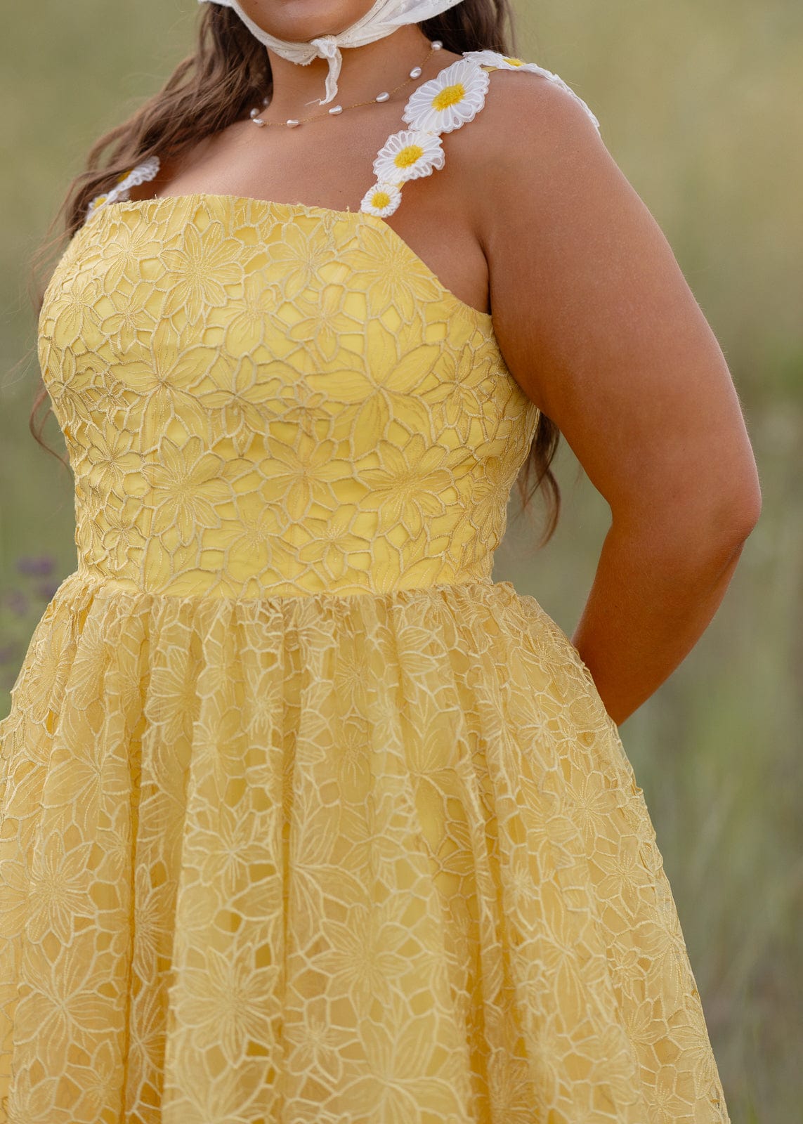 Daisy Days Yellow Party Dress