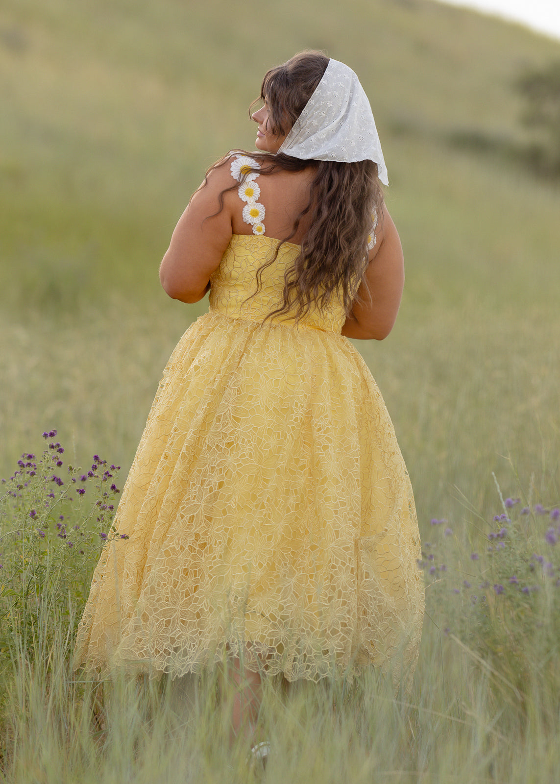 Daisy Days Yellow Party Dress