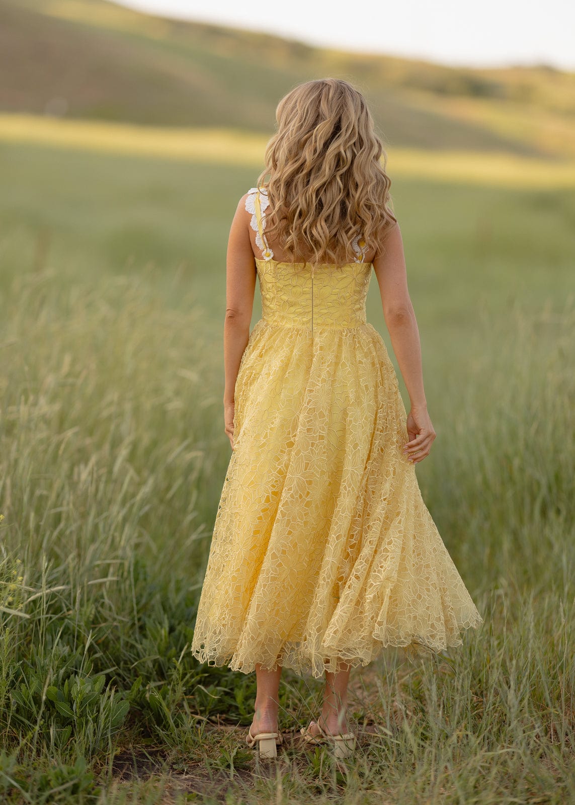 Daisy Days Yellow Party Dress