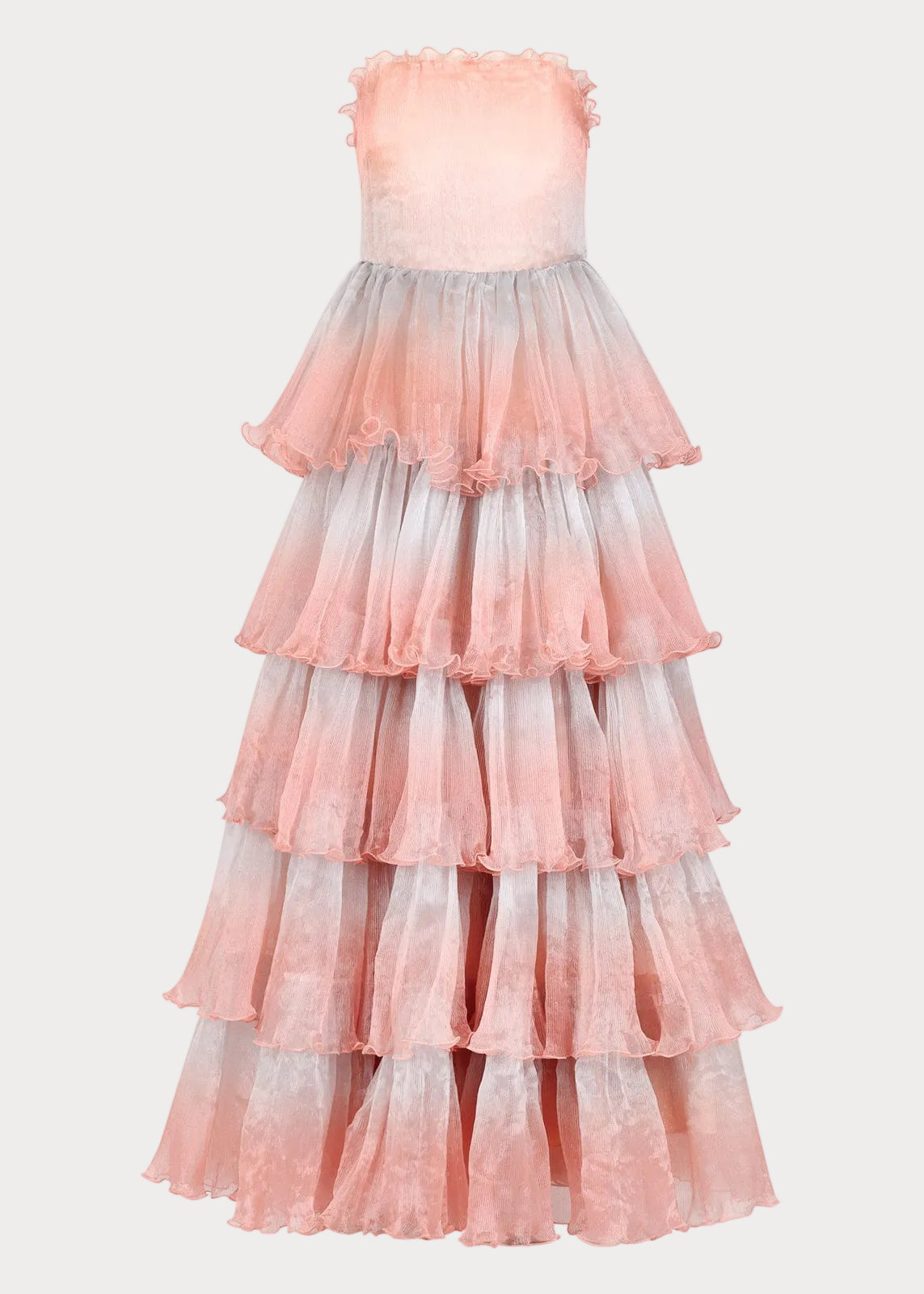 Genevieve Pink Party Gown Summer Wedding Party Dress