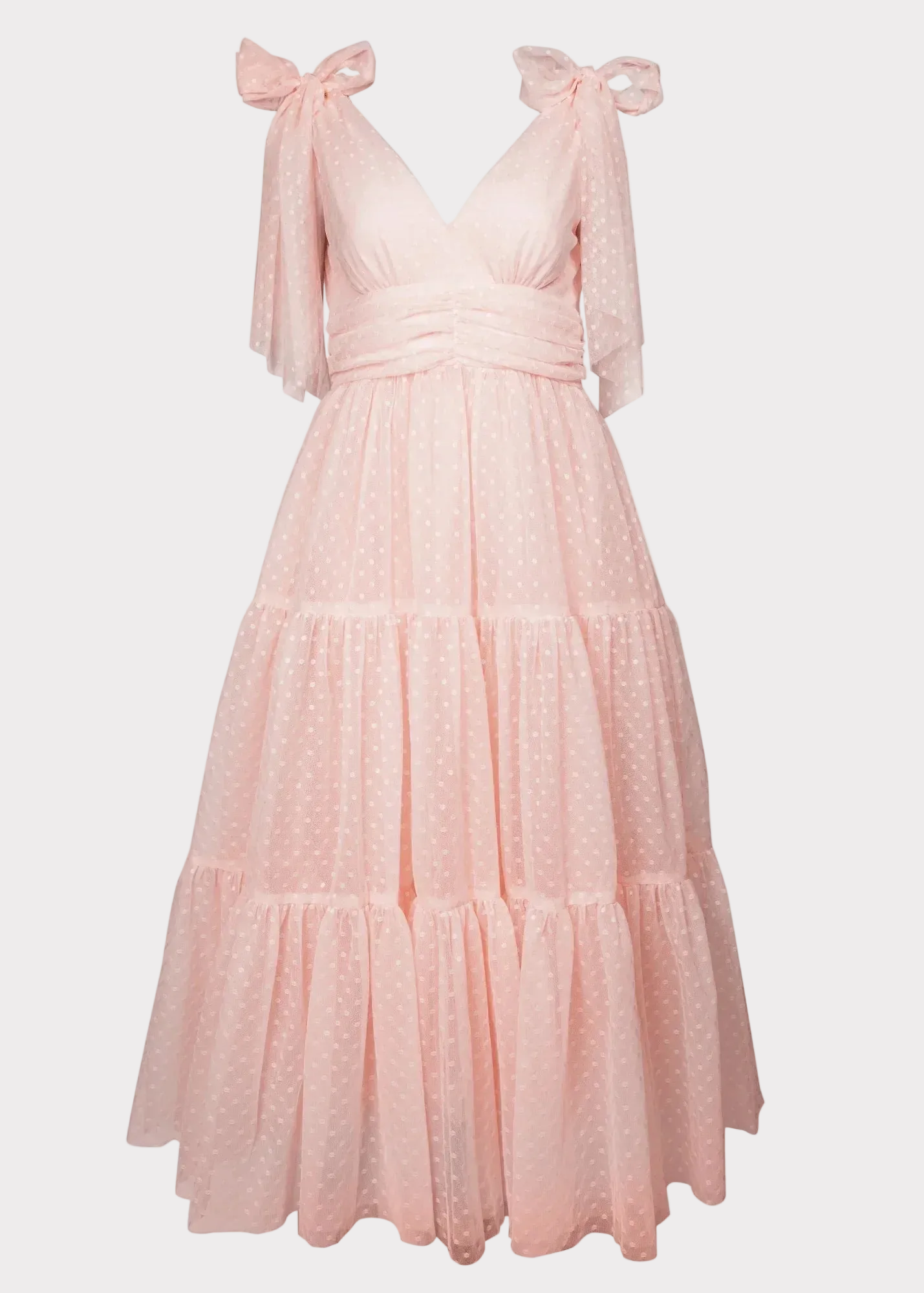 Jeanne Midi Dress Pink Plus Sizes