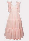 Jeanne Midi Dress Pink Plus Sizes