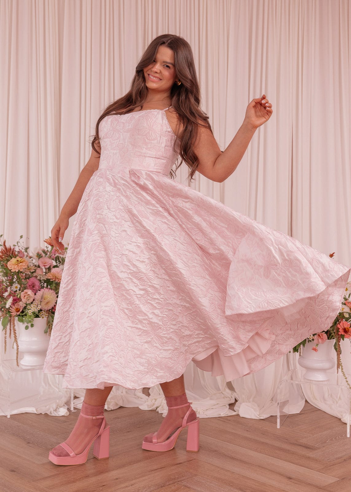 Kelly Dress - Pink Ribbon Edition🎗️ Bridal Party Dress