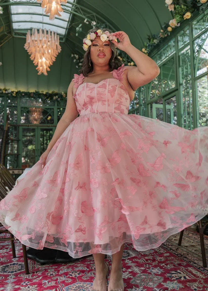 Mariposa Pink Bridal Party Dress