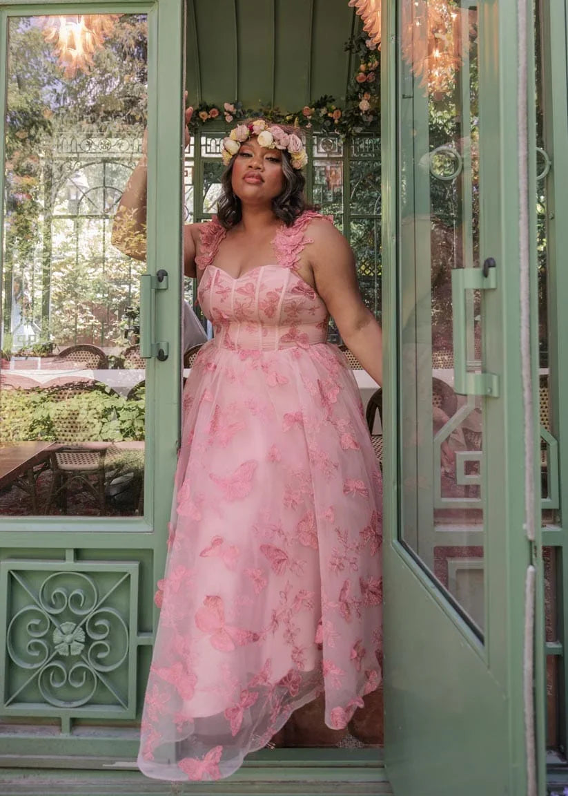 Mariposa Pink Bridal Party Dress