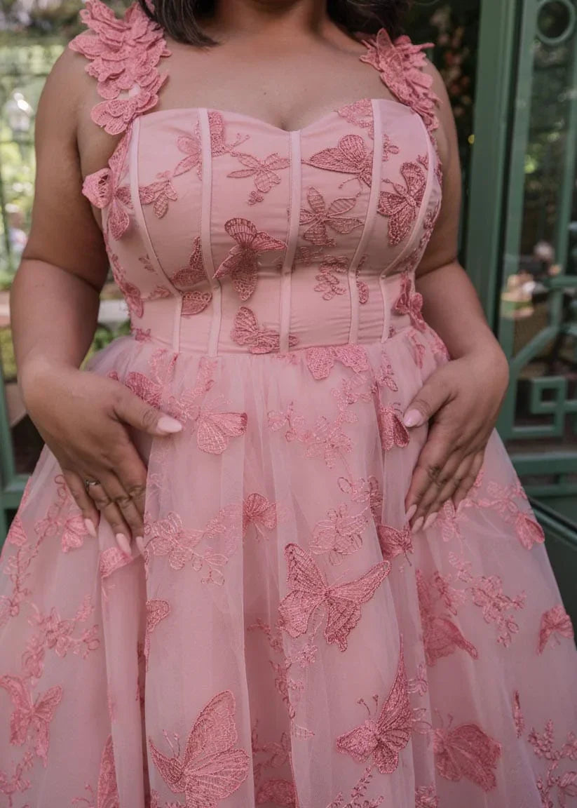 Mariposa Pink Bridal Party Dress