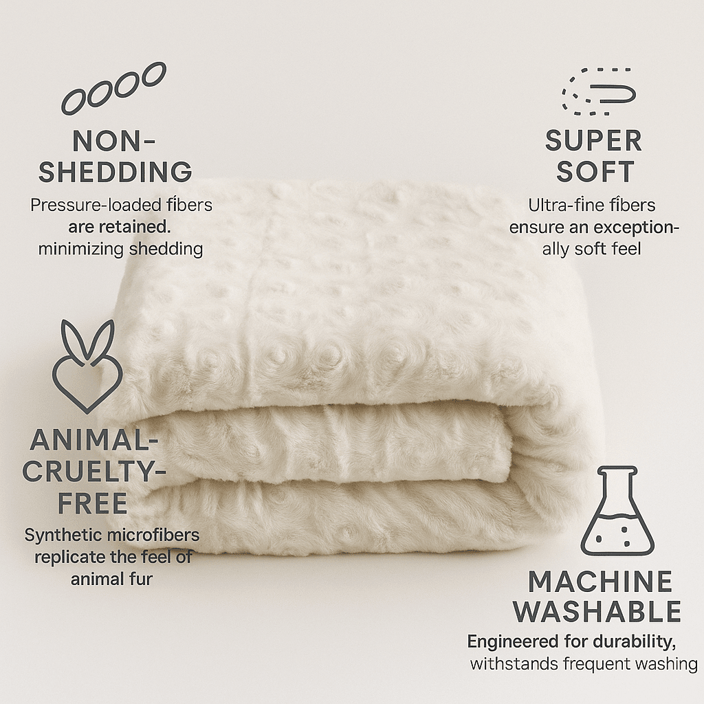 Luxury White Roses Fluffy Soft Sherpa Backside Faux Fur Throw Blanket (K11)