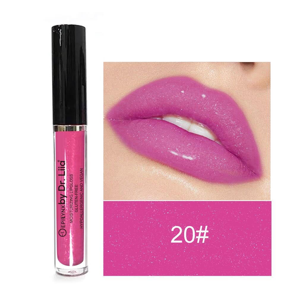 Hydrating Shine Lip Gloss – Vegan, Gluten-Free & Moisturizing