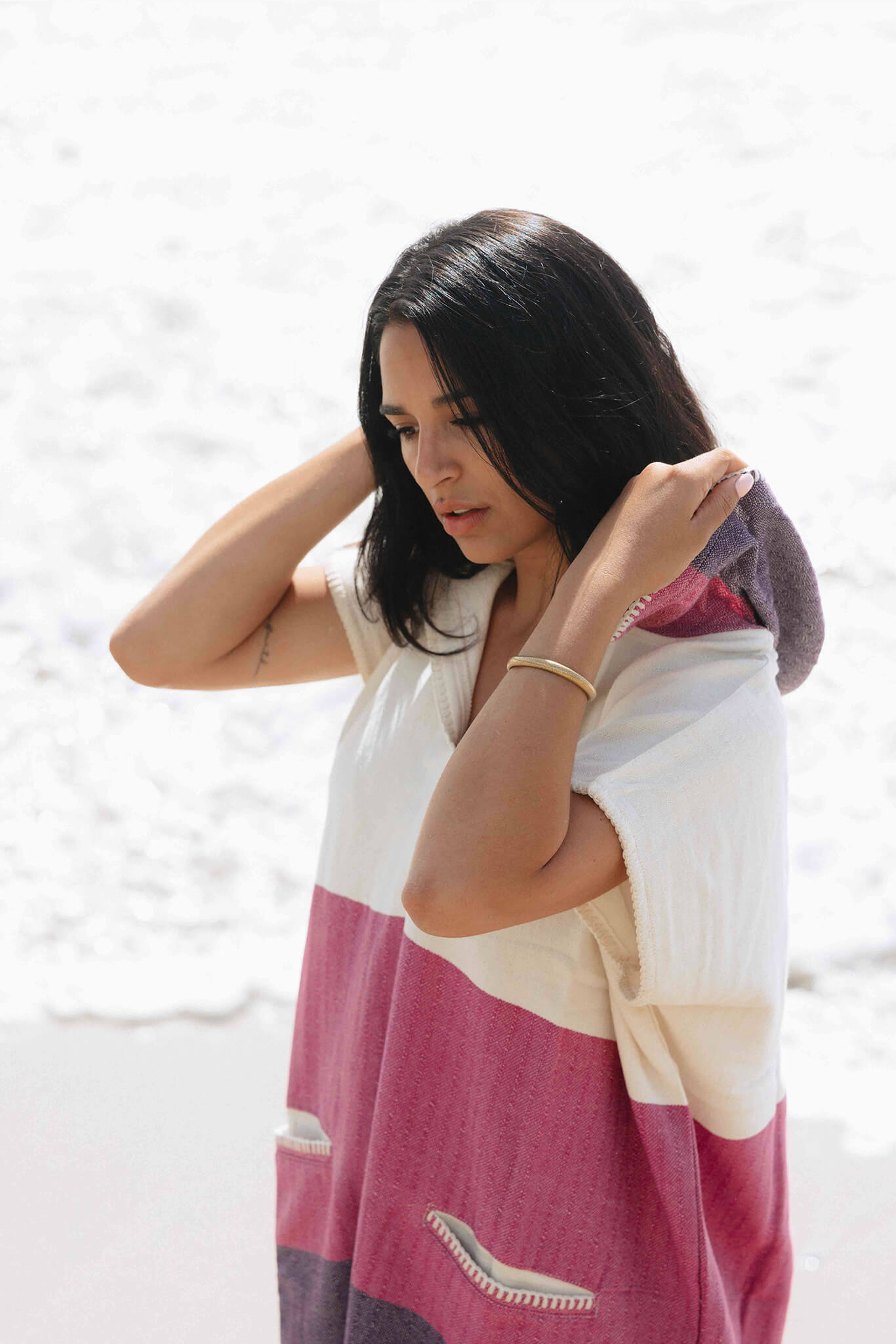 Multi Color Cover Up, Poncho