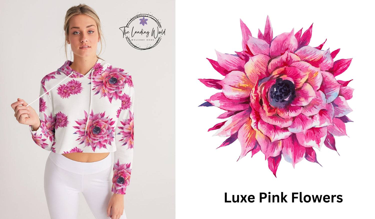 Luxe Pink Hawaiian Flowers