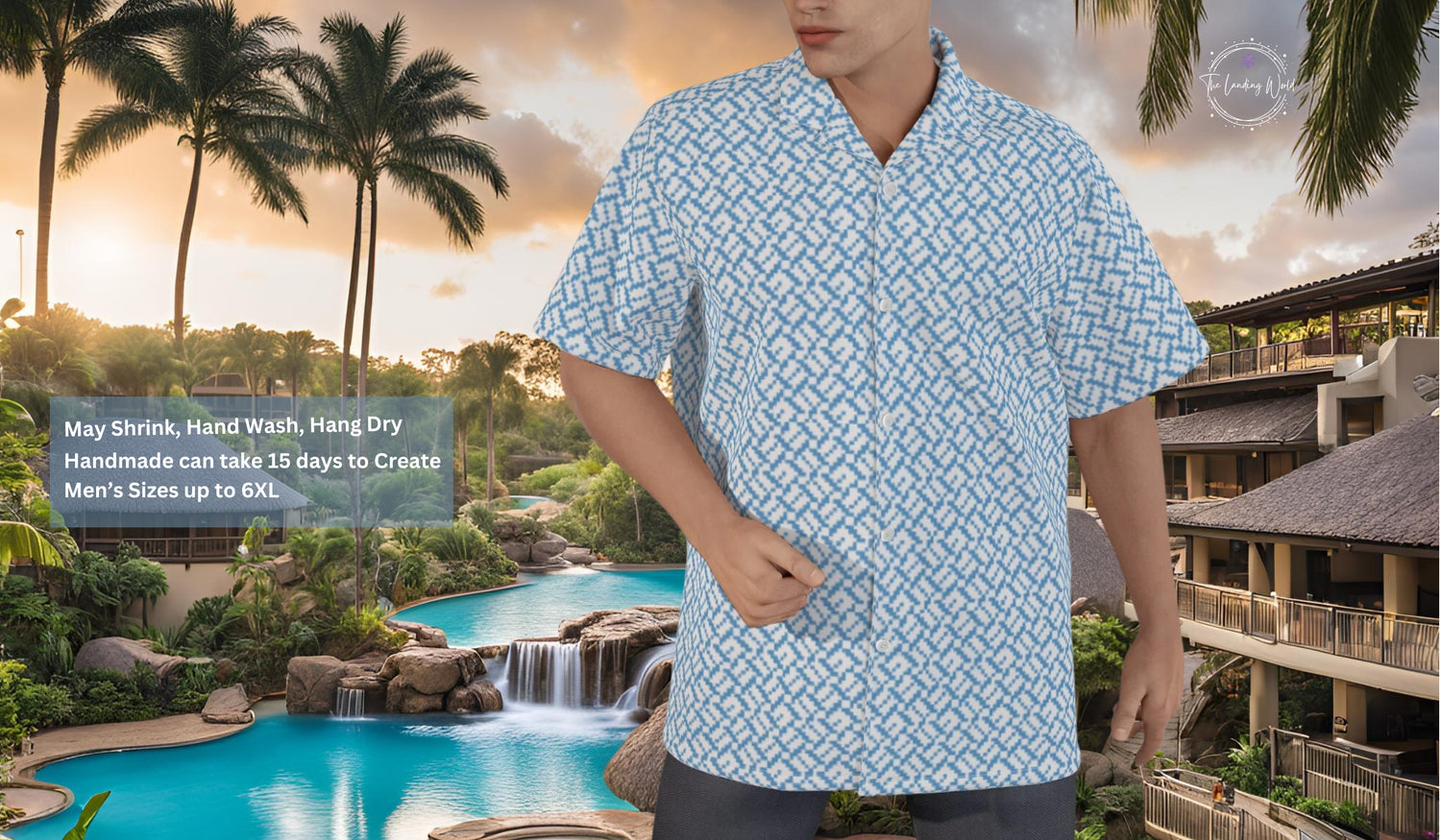 Men's Plus Size Resort Shirts