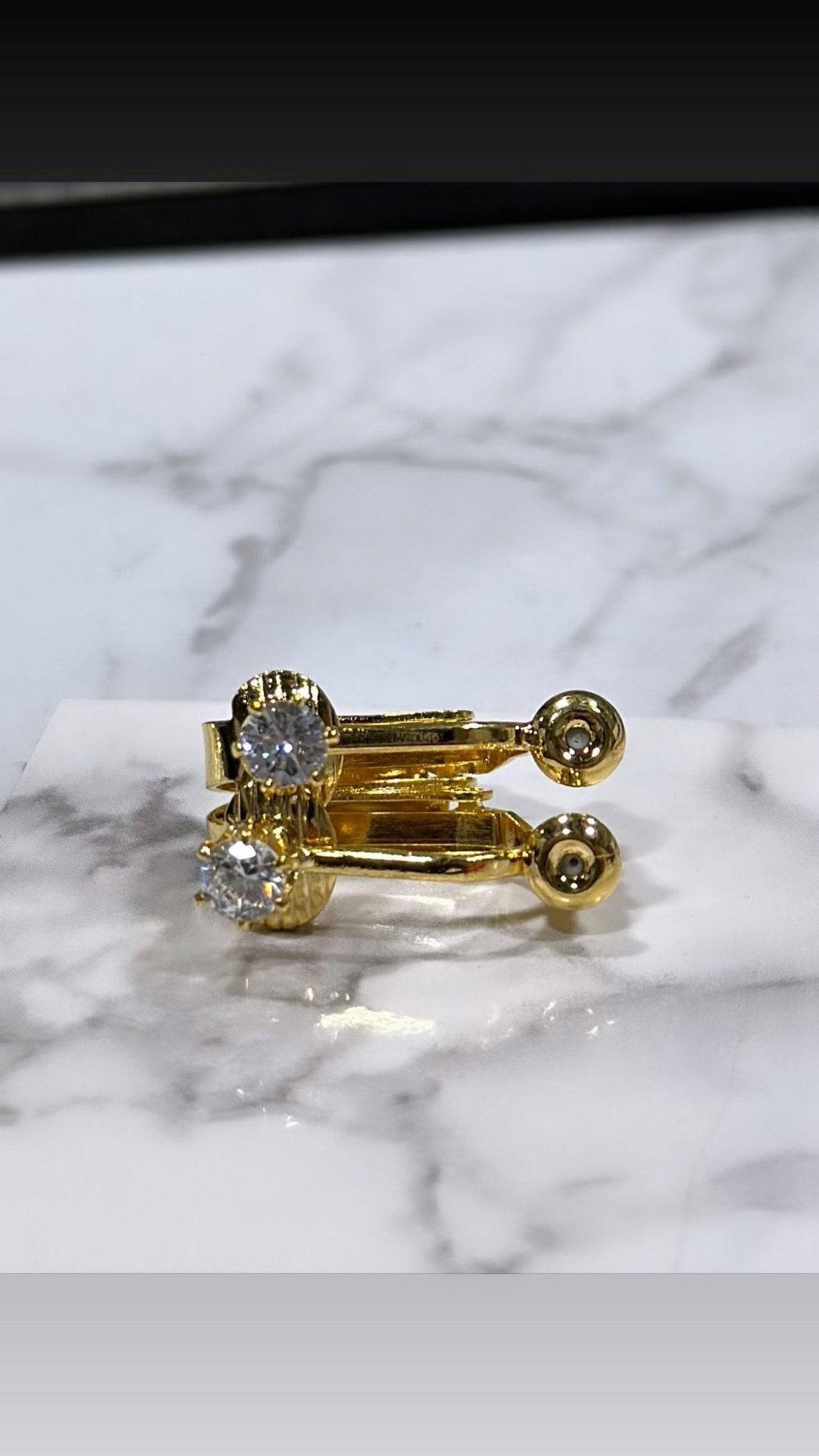 Artisan Hand crafted Nonso Square top flower petal earrings