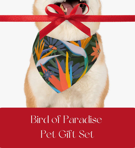 Bird of Paradise Pet Gift Set
