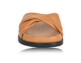 Sadie Camel Soft Nappa Sandal