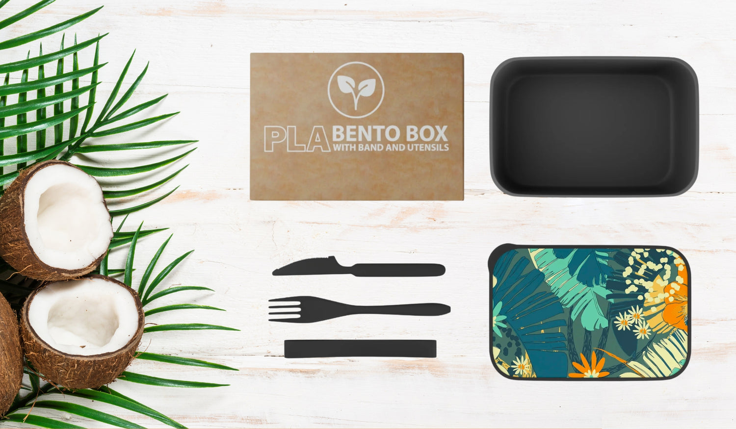 Tropical Print Bento Boxes