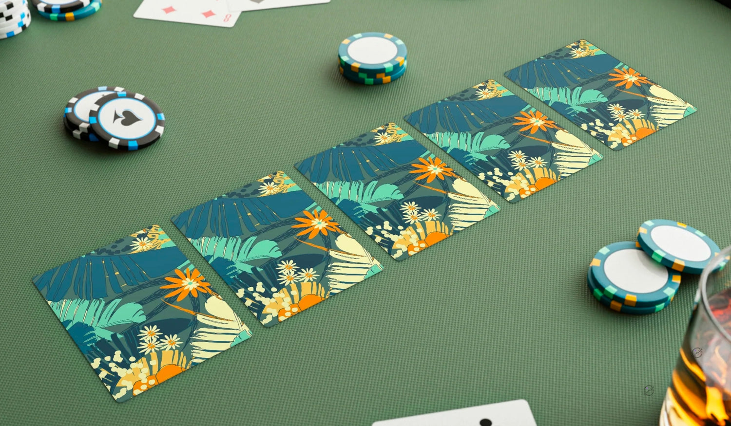 Men's Vacation Shirt Set, Poker Cards Graphic Print Shirt Shorts Set For  Beach Vacation, Plus Size - Temu Belgium