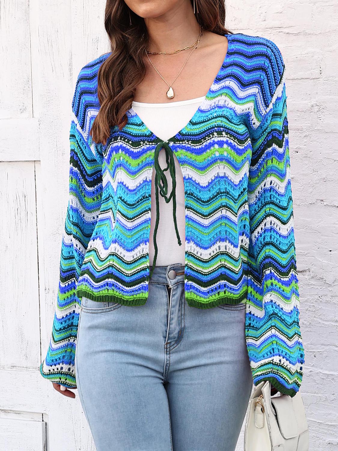 Striped Boho Cardigan